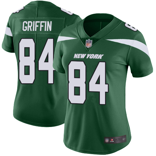 New York Jets Limited Green Women Ryan Griffin Home Jersey NFL Football #84 Vapor Untouchable->women nfl jersey->Women Jersey